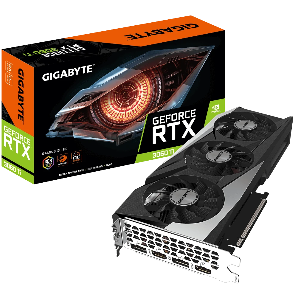 Gigabyte GeForce RTX 3060 Ti GAMING OC 8G  (Rev. 2.0)
